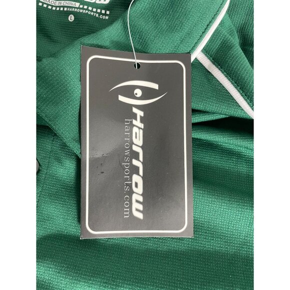 NWT 10 Available! Sz L Harrow Green Polo Shirt Sport Team Shirts Athleisure - Picture 8 of 11